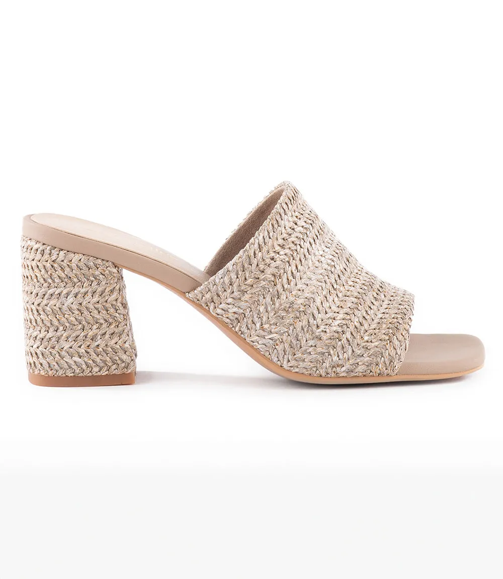 Adapt Raffia High Heel Sandals