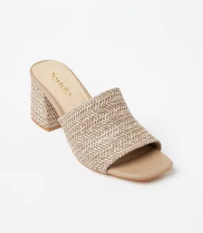 Adapt Raffia High Heel Sandals