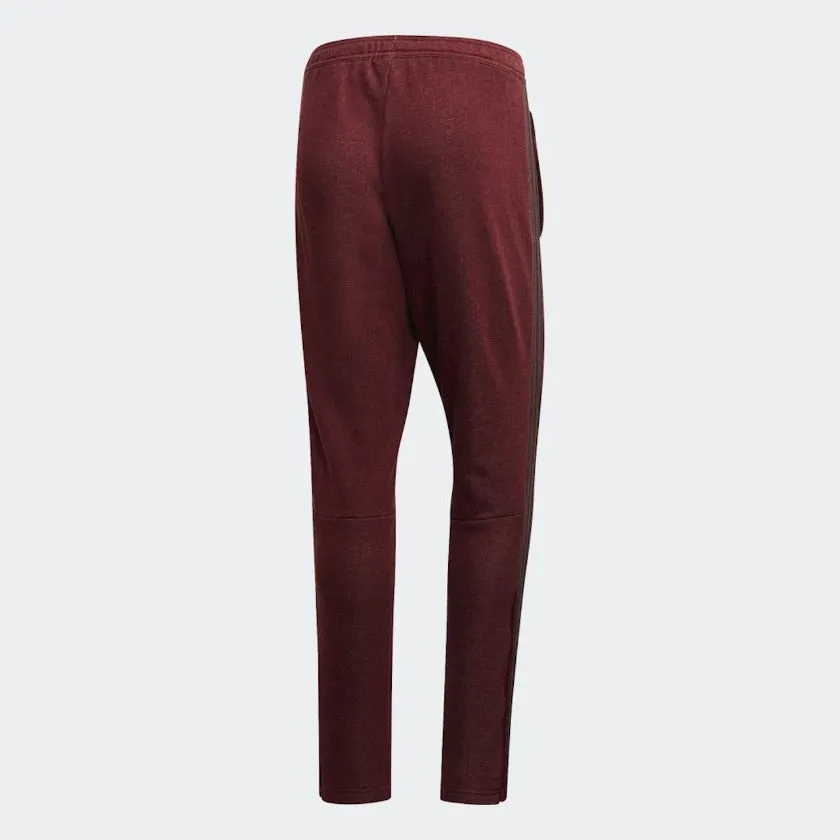 adidas Men's Tiro 19 Fleece Track Pants - Burgundy