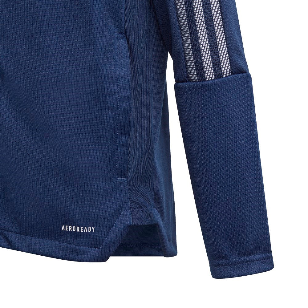 Adidas Youth Tiro 21 Track Jacket (Navy/White)