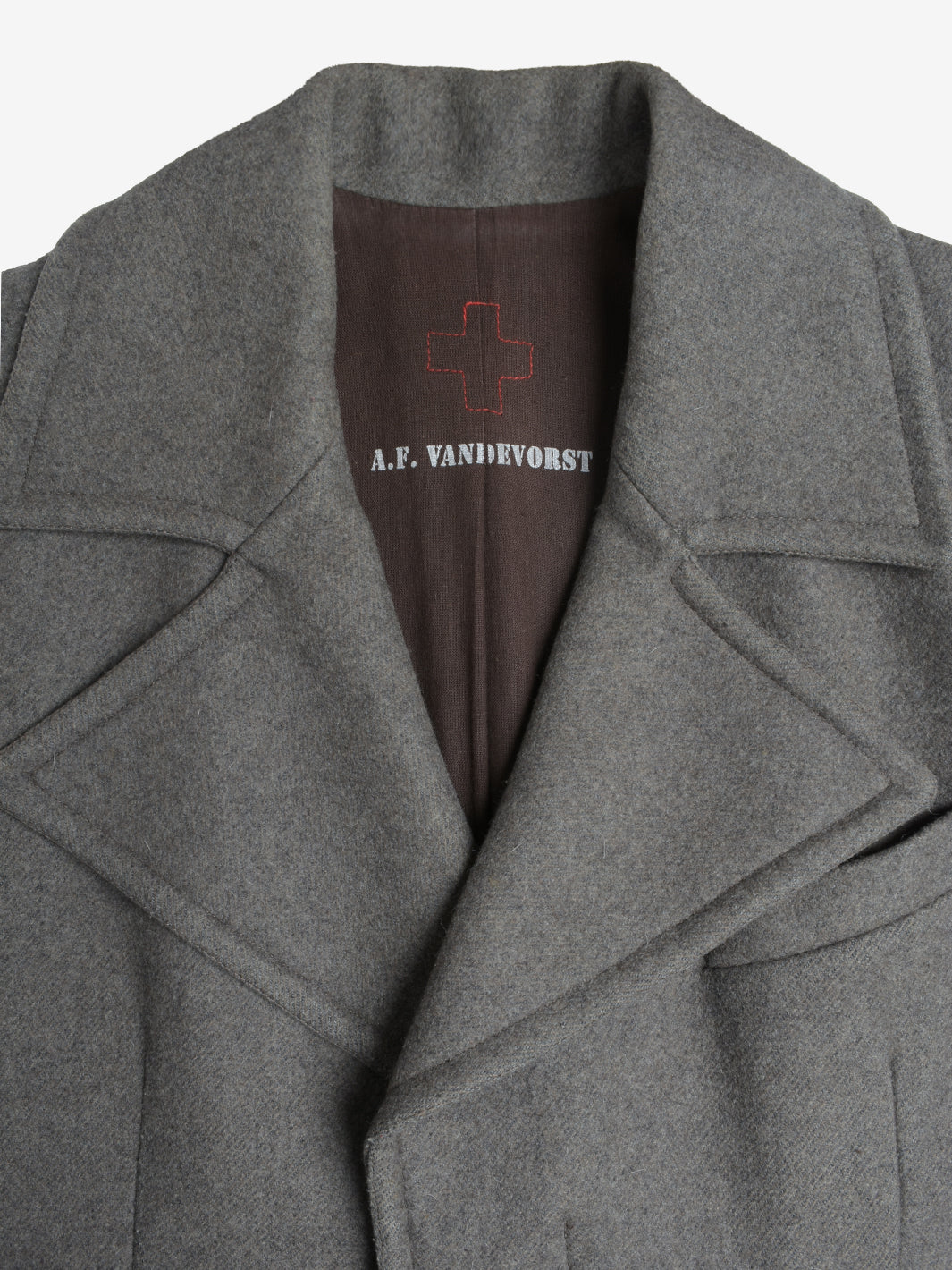 A.F. Vandevorst Wool Coat