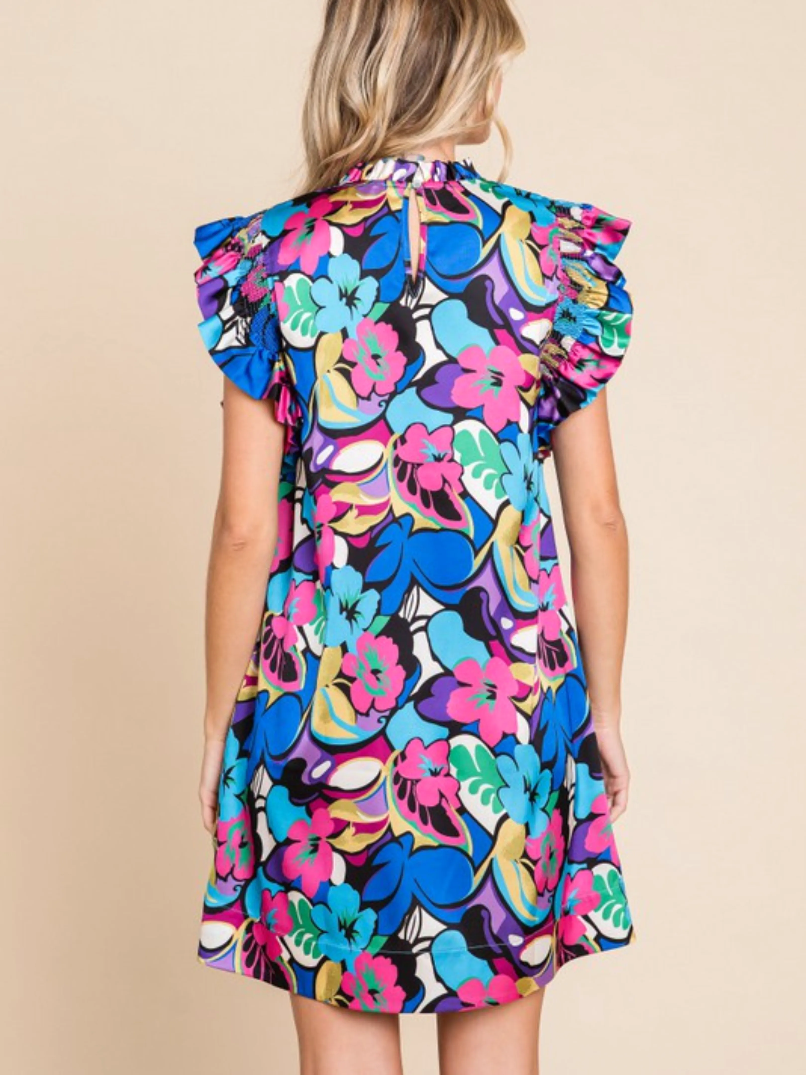 All the Buzz Silk Dress