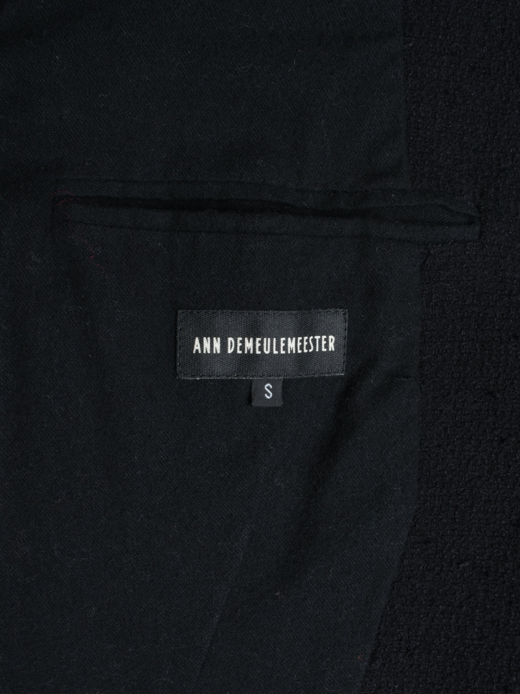 Ann Demeulemeester Wool Coat