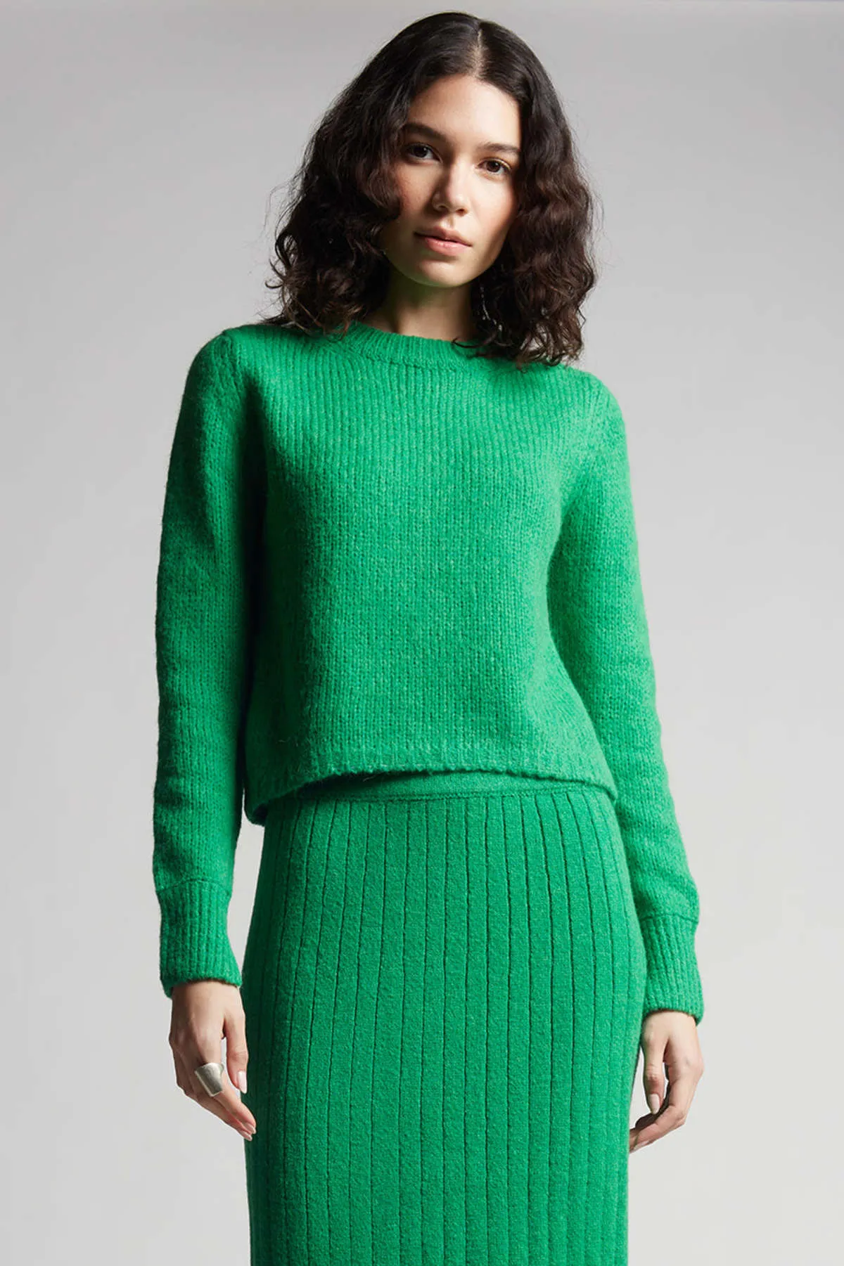 AVA SWEATER - EMERALD