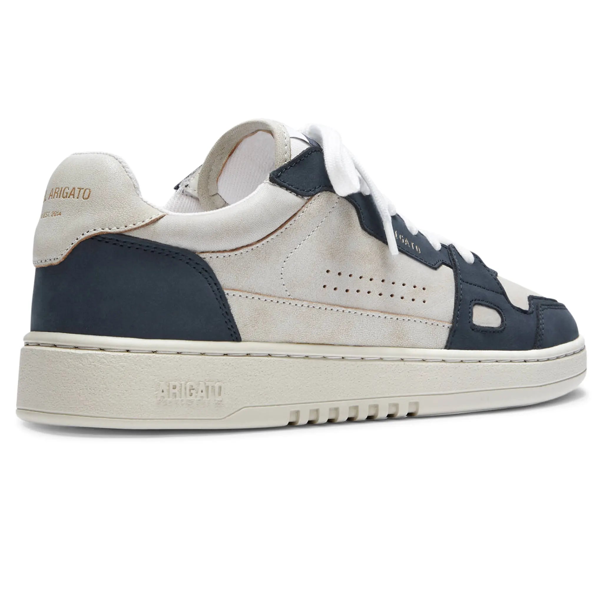 Axel Arigato Dice Low Beige Blue Sneakers