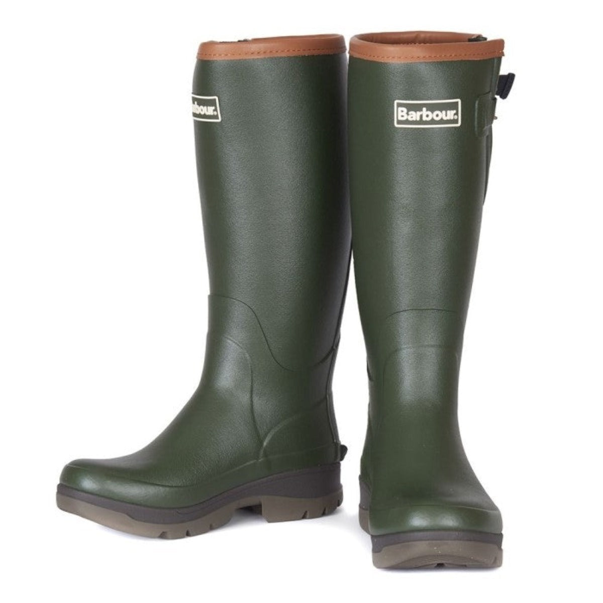 Barbour Womens Tempest Wellingtons in Olive