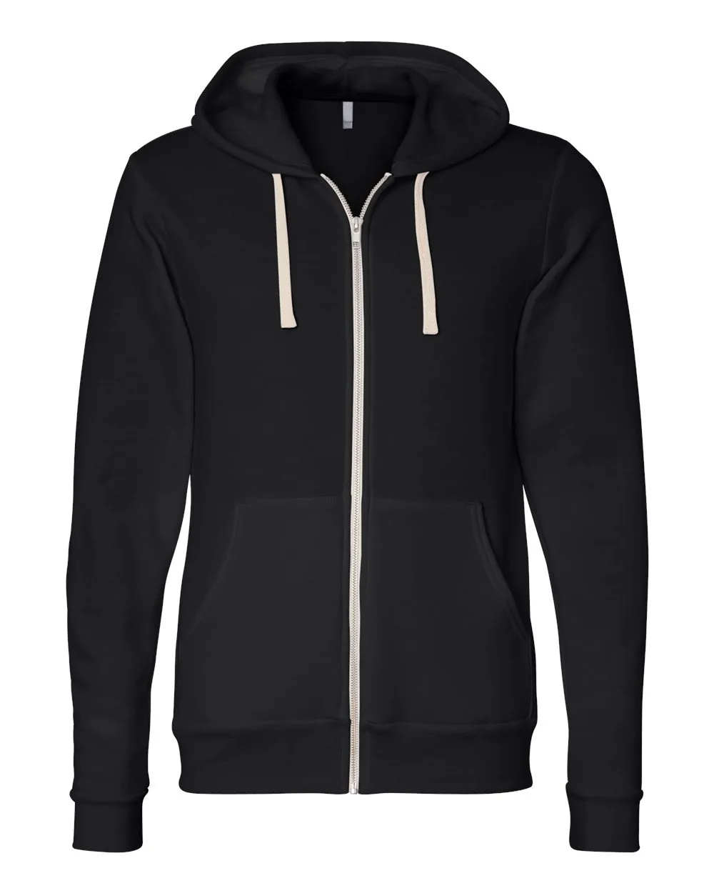 BELLA + CANVAS Tri-Blend Fleece Full-Zip Hoodie