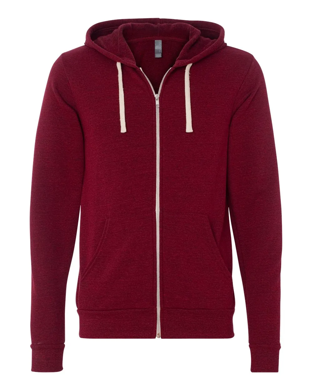 BELLA + CANVAS Tri-Blend Fleece Full-Zip Hoodie