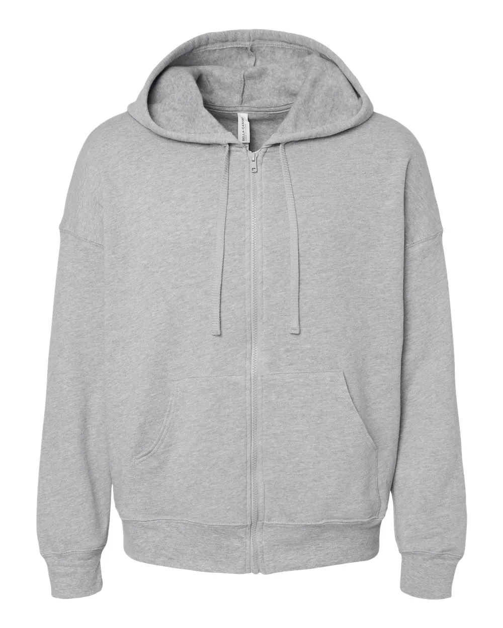 BELLA + CANVAS Unisex Sponge Fleece Full-Zip Hoodie