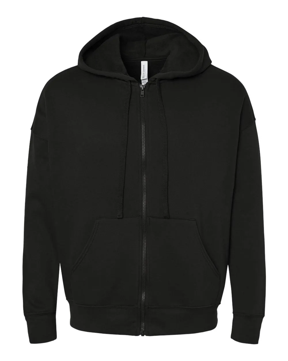 BELLA + CANVAS Unisex Sponge Fleece Full-Zip Hoodie