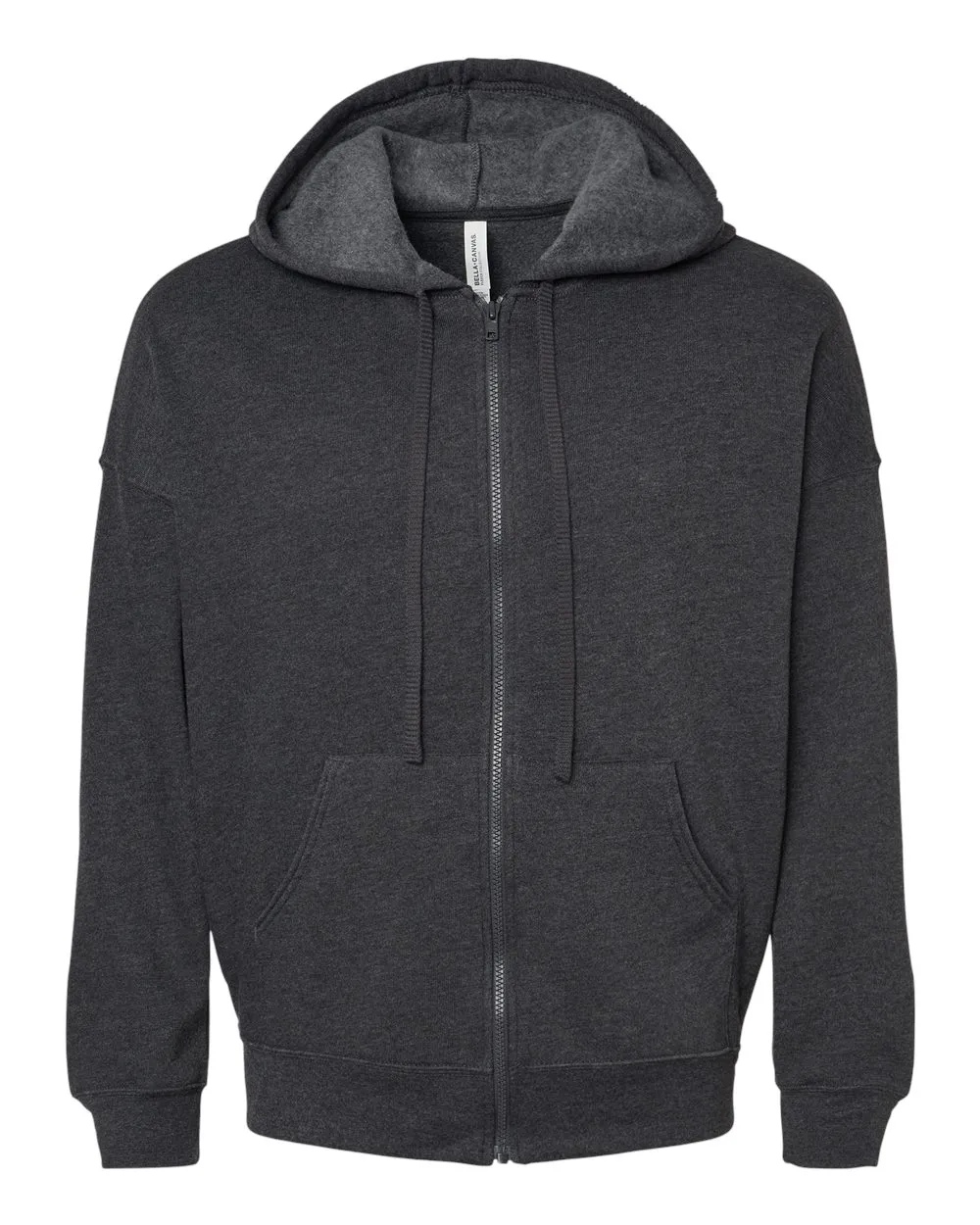 BELLA + CANVAS Unisex Sponge Fleece Full-Zip Hoodie