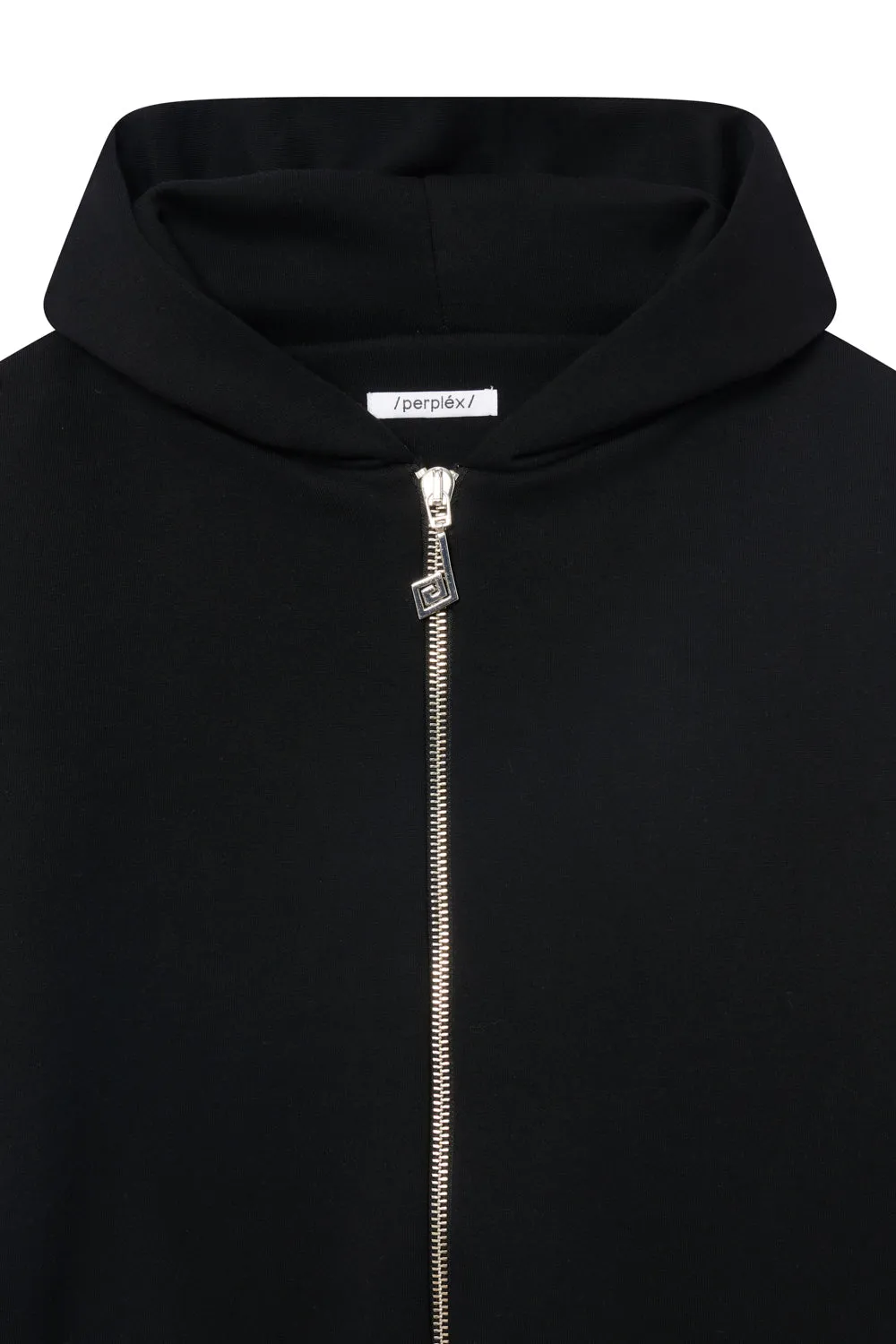 Black Zip Hoodie perplex