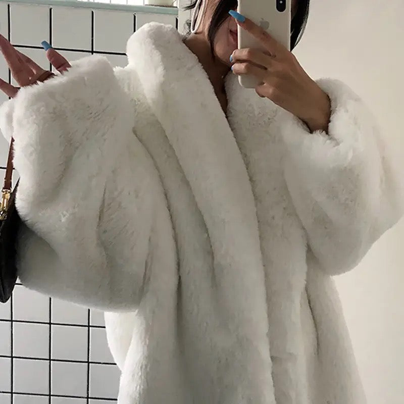 BLAIRE FAUX FUR COAT