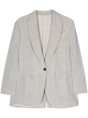 Brunello Cucinelli Jackets Light Grey