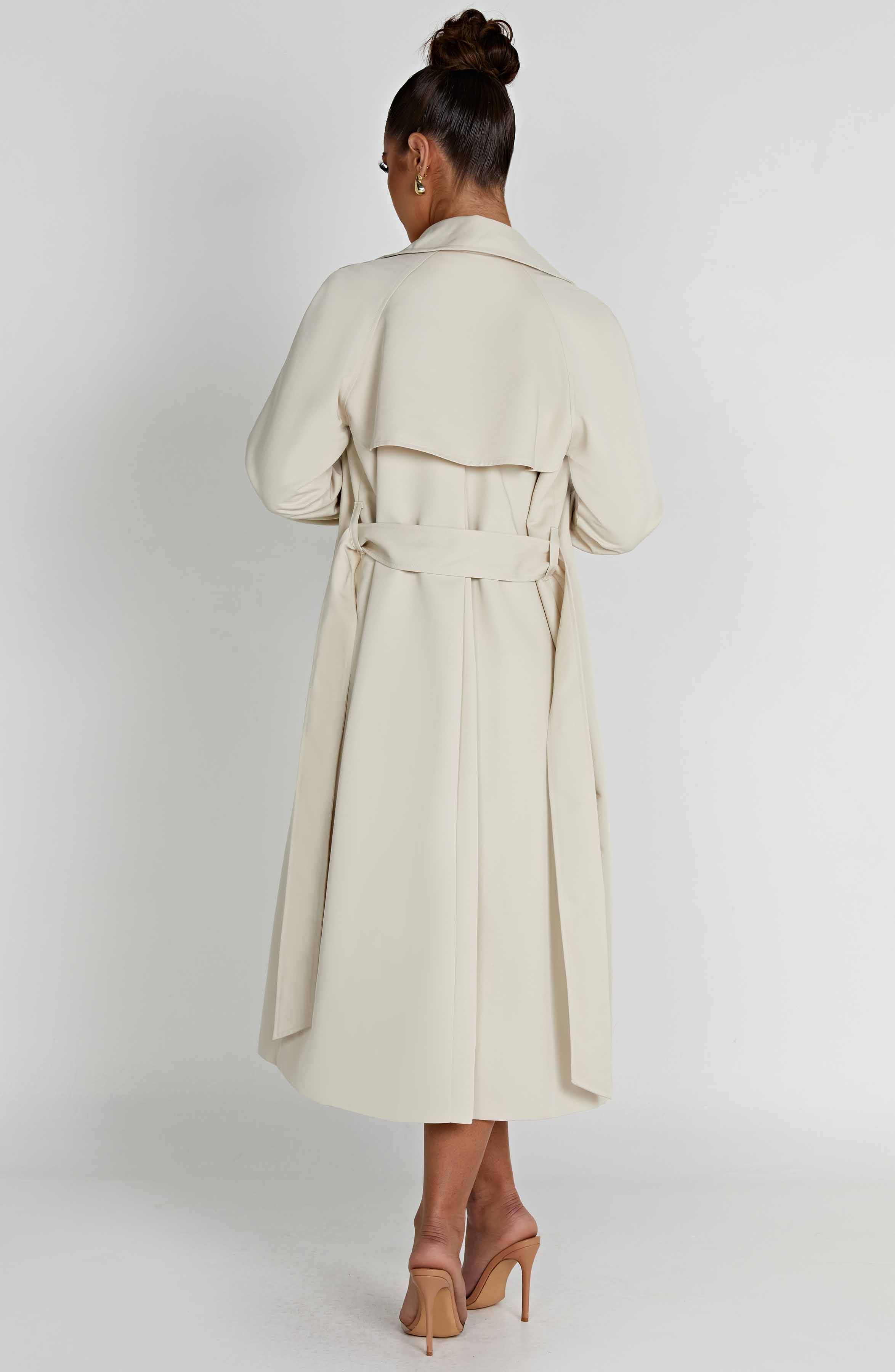 Camila Trench Coat - Sand