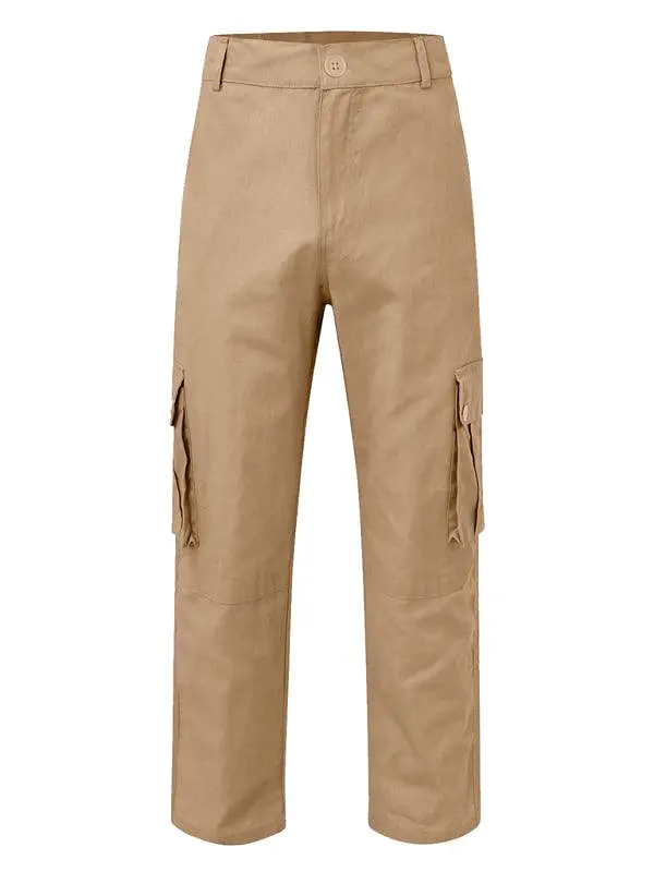 Casual Straight Loose Men Cargo Pants