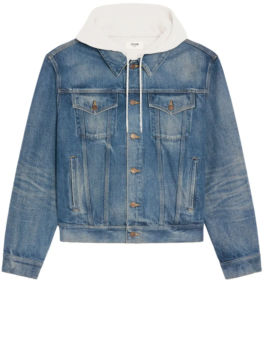 CELINE Classic Cotton Denim Jacket