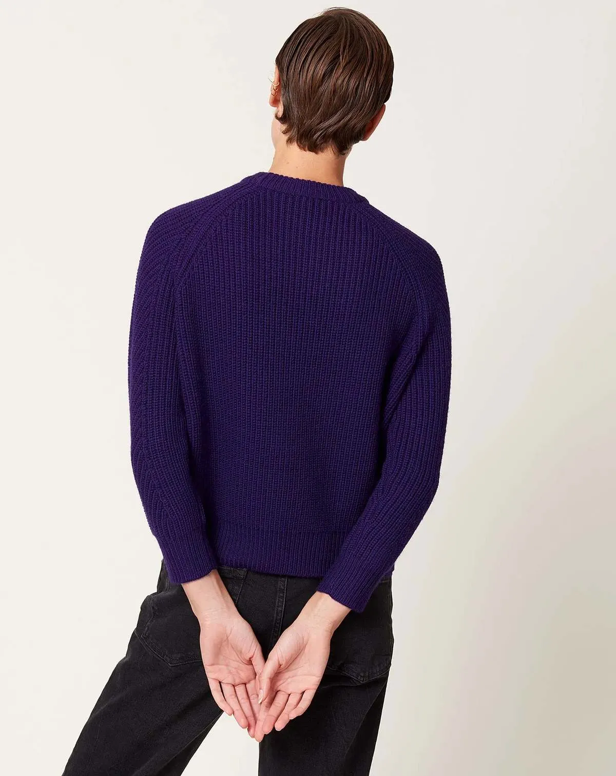 CHELSEA SWEATER - PURPLE NIGHT