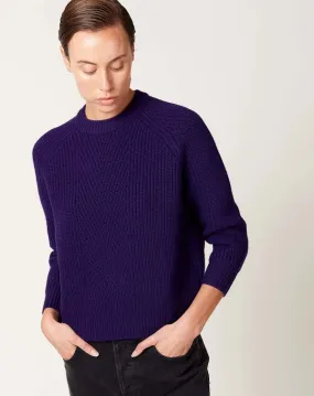 CHELSEA SWEATER - PURPLE NIGHT