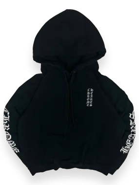 Chrome Hearts Black Logo Hoodie (2)