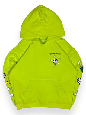 Chrome Hearts Matty Boy Lime Green Link Hoodie