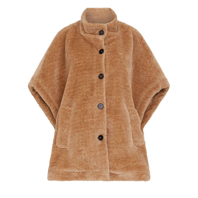 COAT ALCANO Woman Camel 