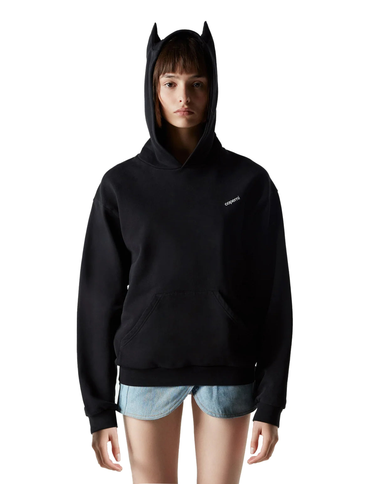 Coperni Horn Hoodie Black