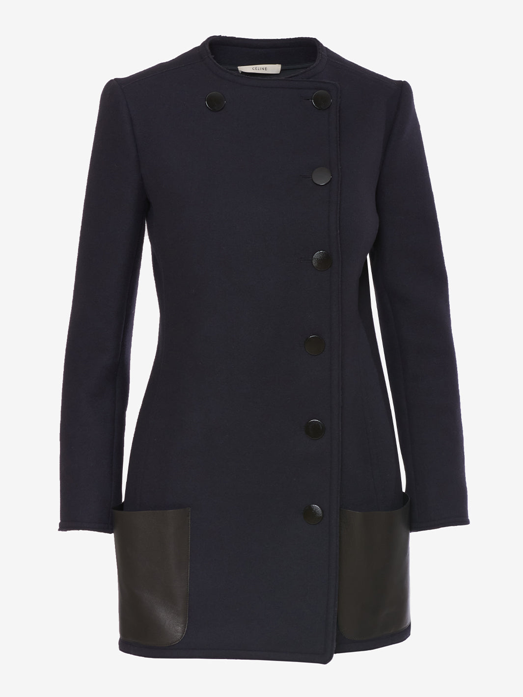 Céline Blue wool coat