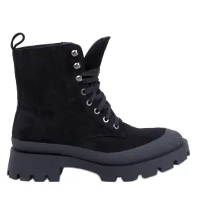 Demps Black trekking boots