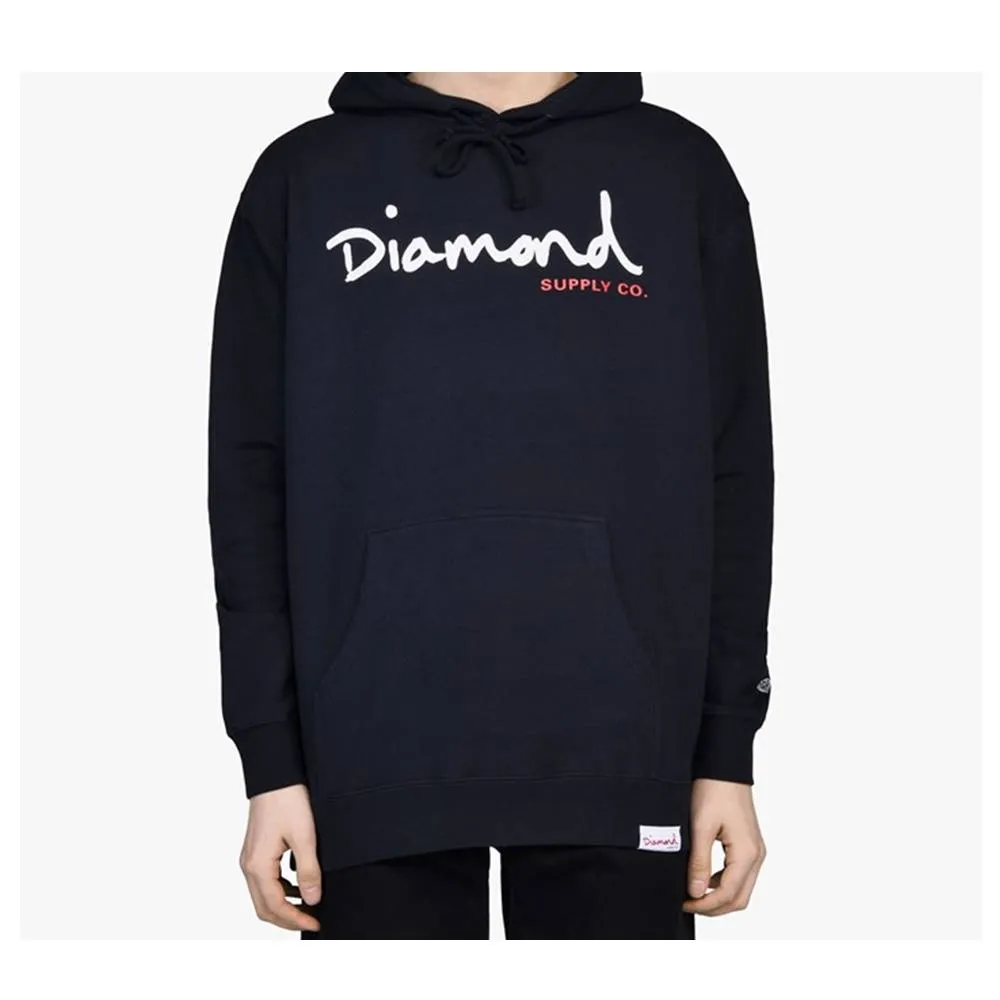 Diamond Supply Co. OG SCRIPT PULLOVER HOODIE