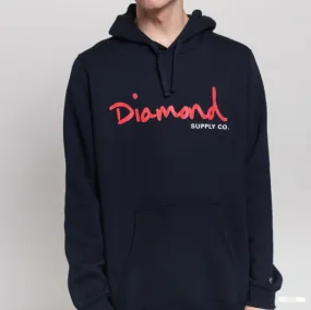 Diamond Supply Co. OG SCRIPT PULLOVER HOODIE