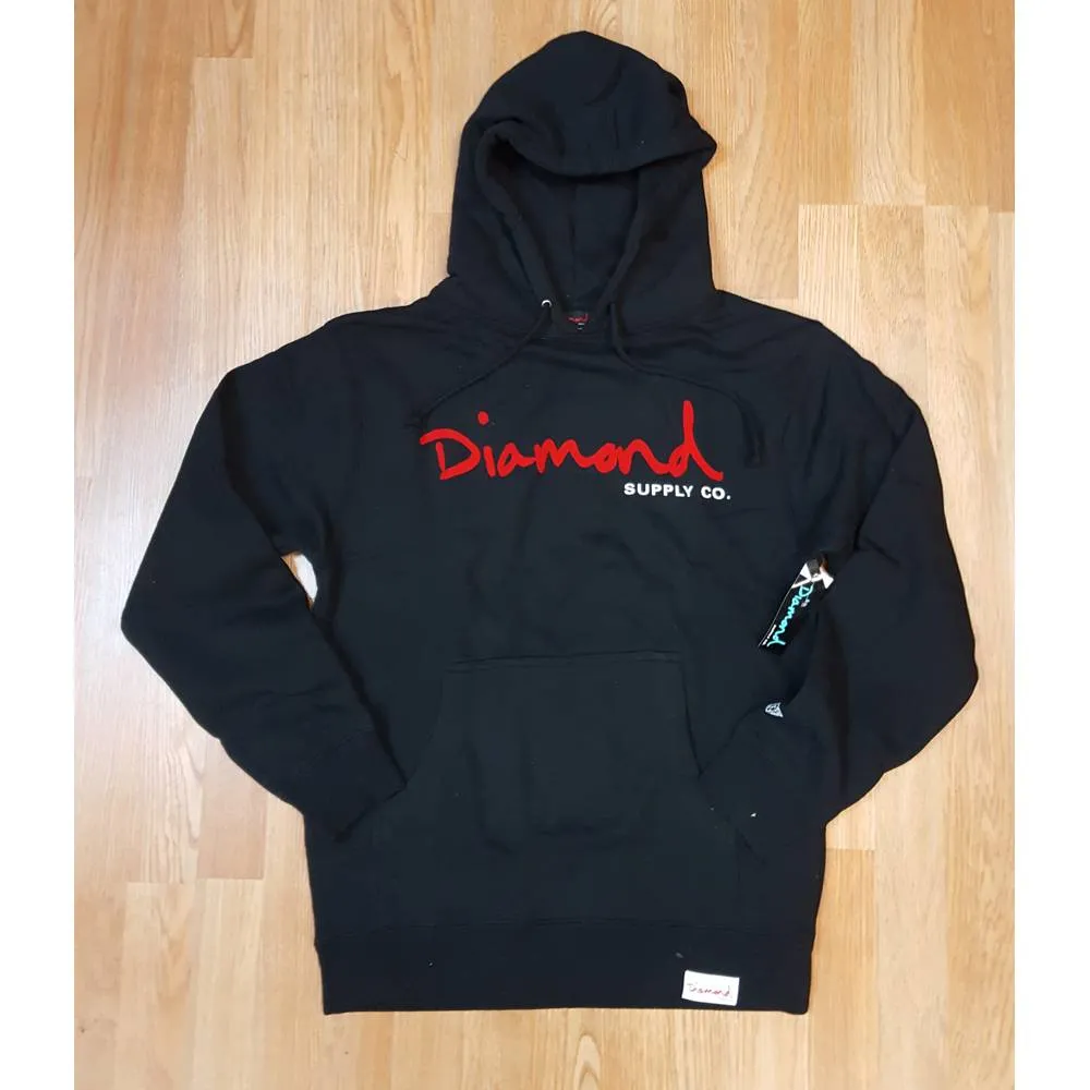 Diamond Supply Co. OG SCRIPT PULLOVER HOODIE