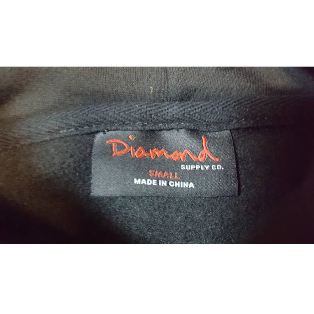 Diamond Supply Co. OG SCRIPT PULLOVER HOODIE