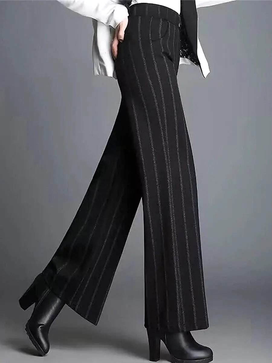 Elevate Your Style with Women's High-Waisted Wide Leg Pants