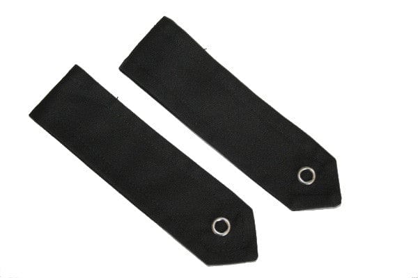 Epaulette Loops for Shirts and Vests Black Pair