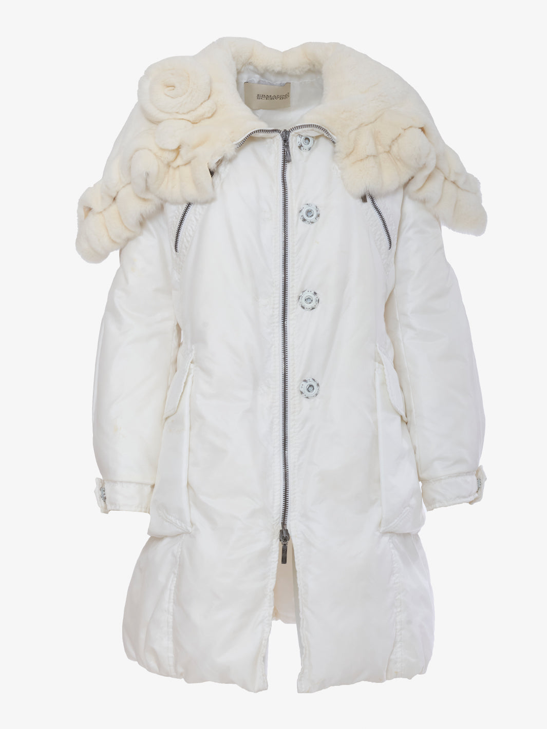 Ermanno Scervino Down jacket with fur collar