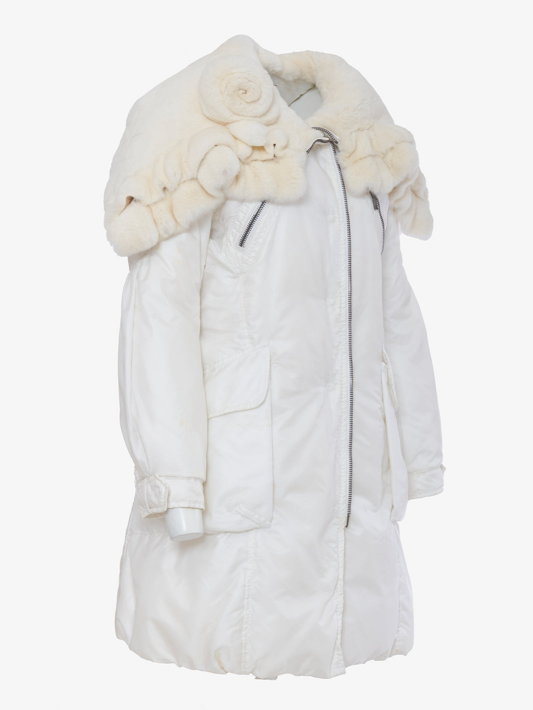 Ermanno Scervino Down jacket with fur collar