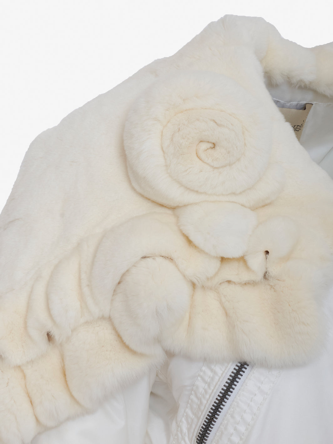 Ermanno Scervino Down jacket with fur collar