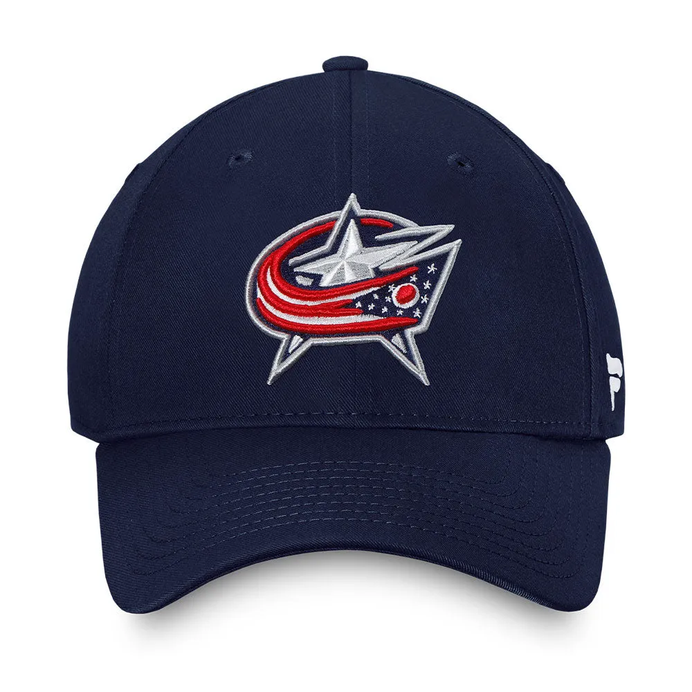 FANATICS COLUMBUS BLUE JACKETS PRIMARY LOGO SNAPBACK HAT