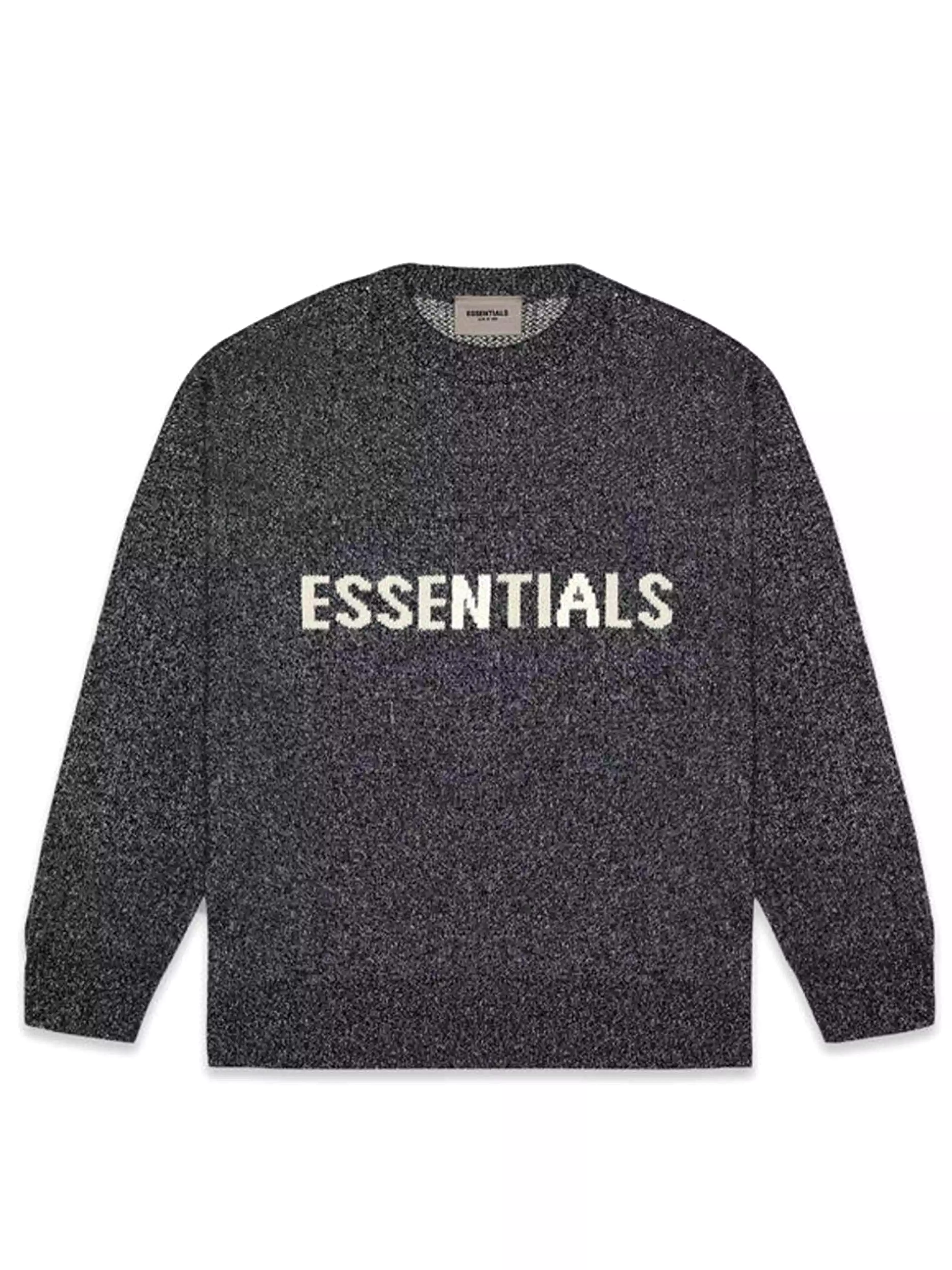 FOG ESSENTIALS KNIT SWEATER BLACK [SS20]