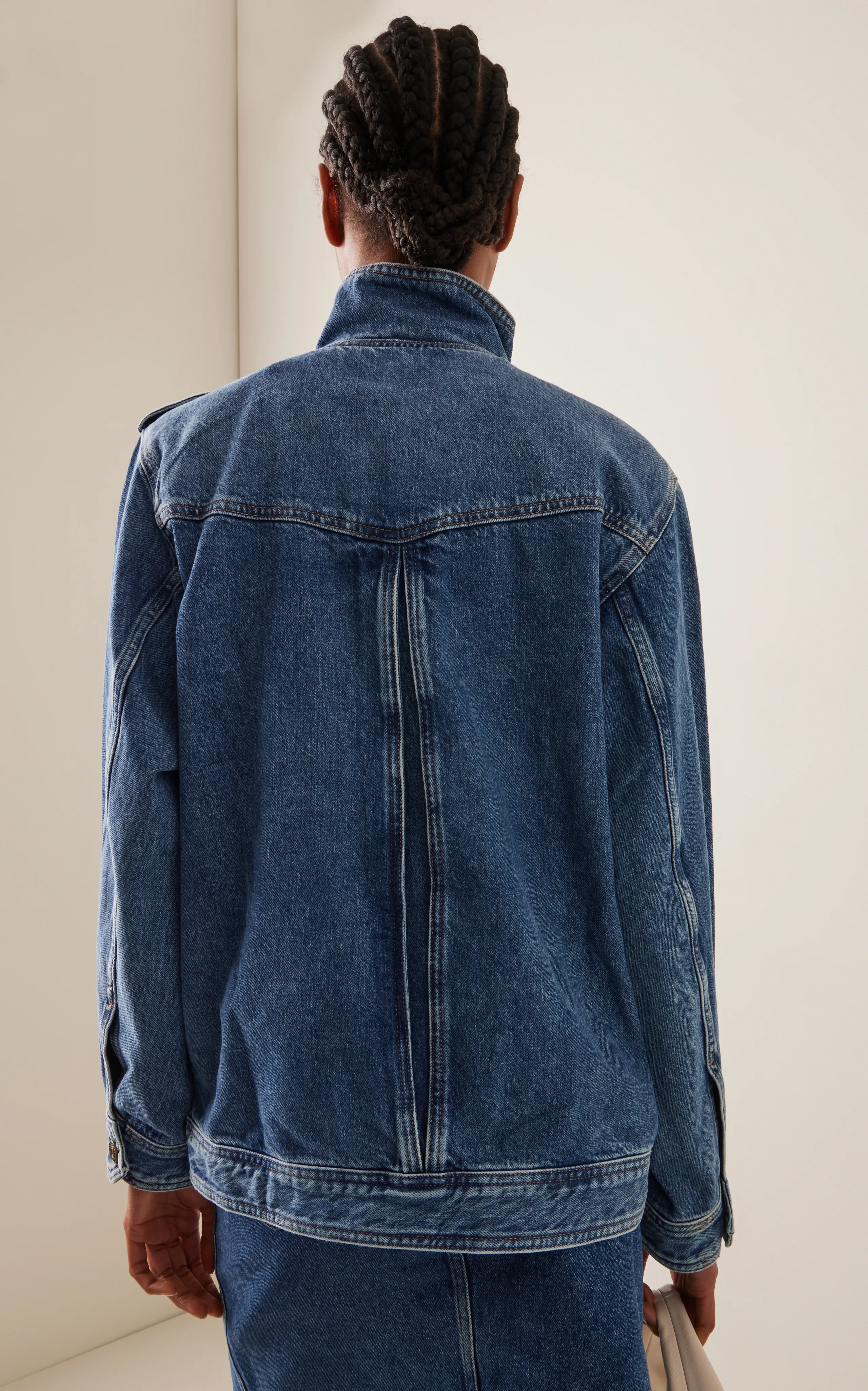 FRAME Oversized Denim Jacket