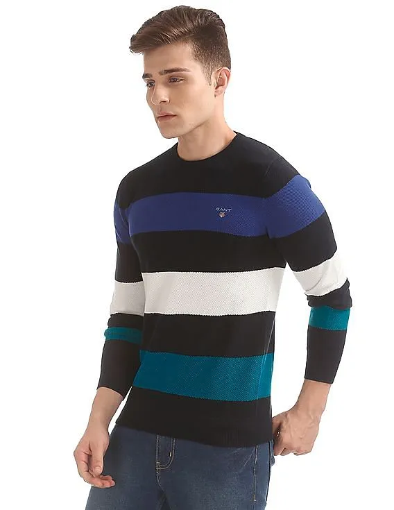 Gant Striped Pique Sweater