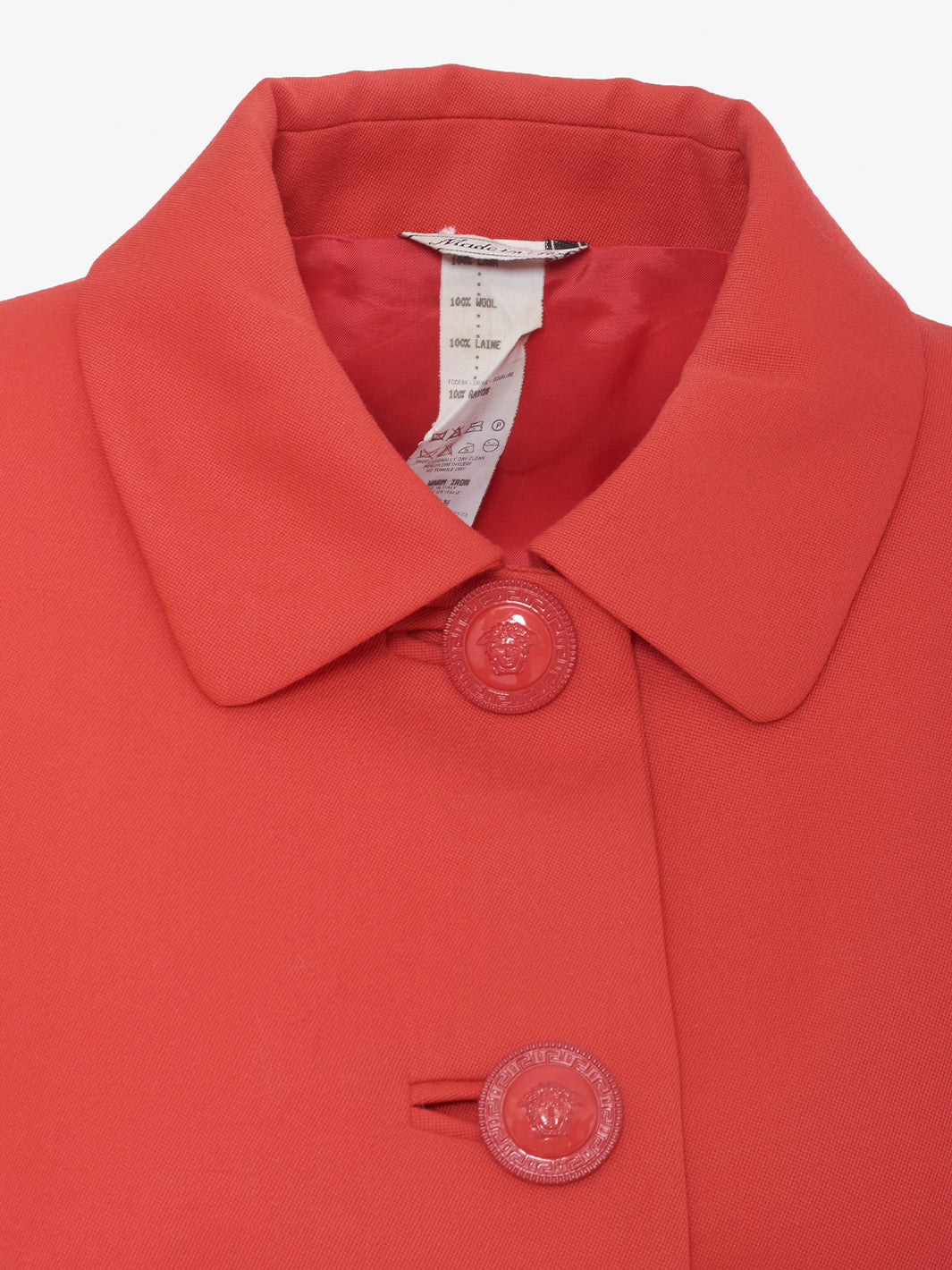 Gianni Versace Coral wool Suit