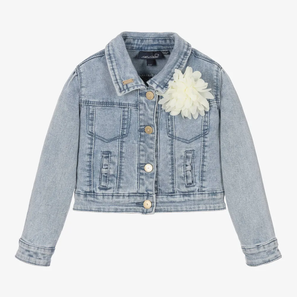 Girls Blue Denim Jacket