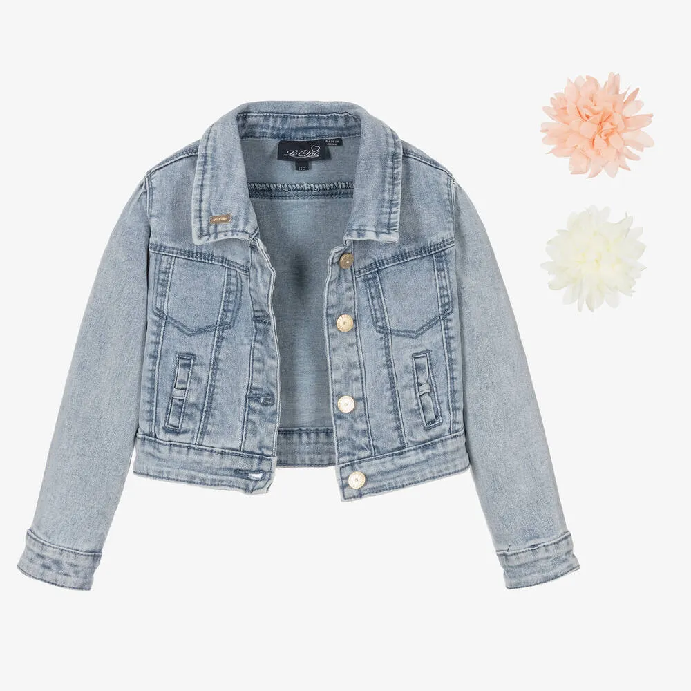 Girls Blue Denim Jacket