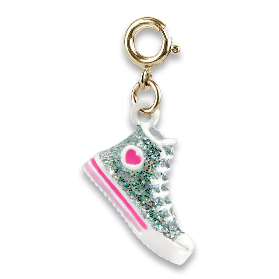 Glitter High Top Sneaker Charm