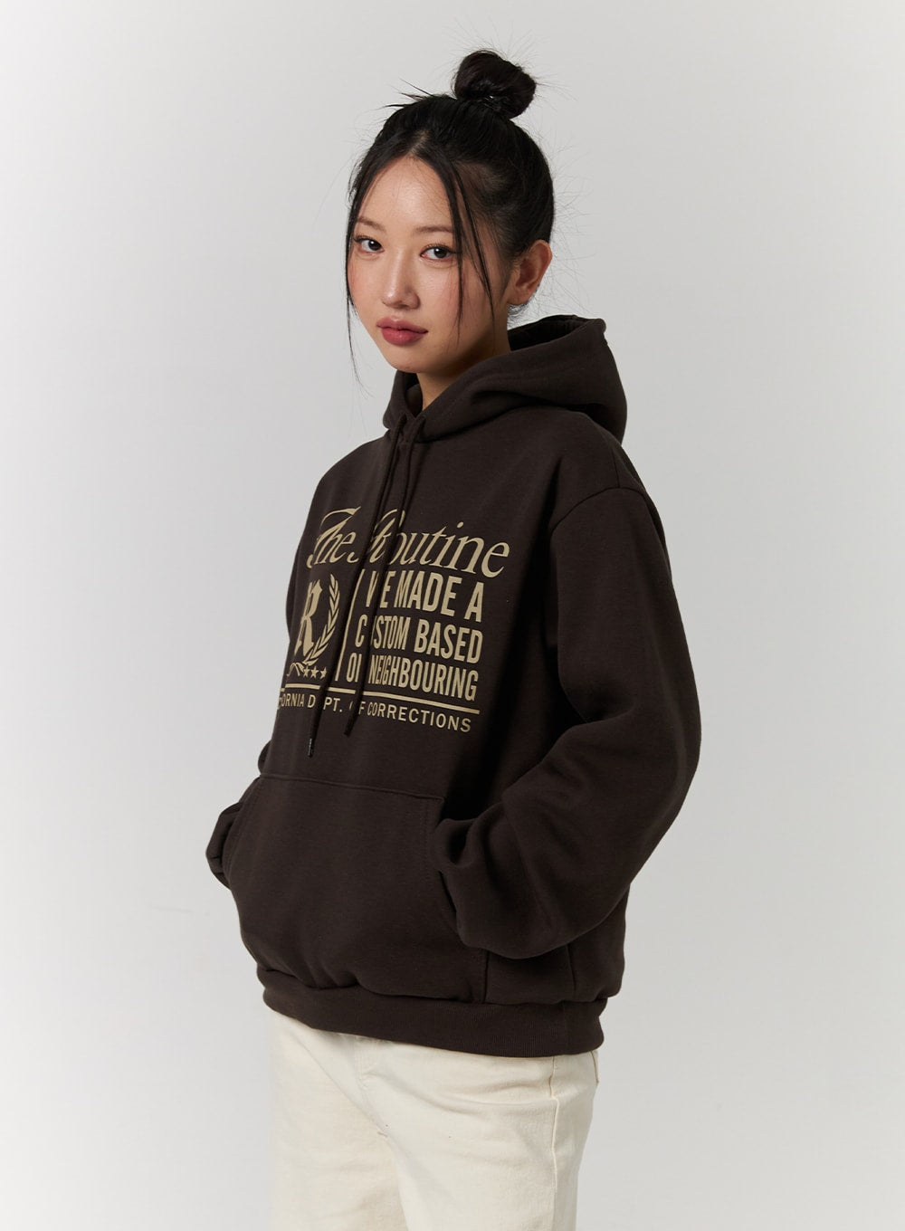 Graphic Lettering Hoodie CD329