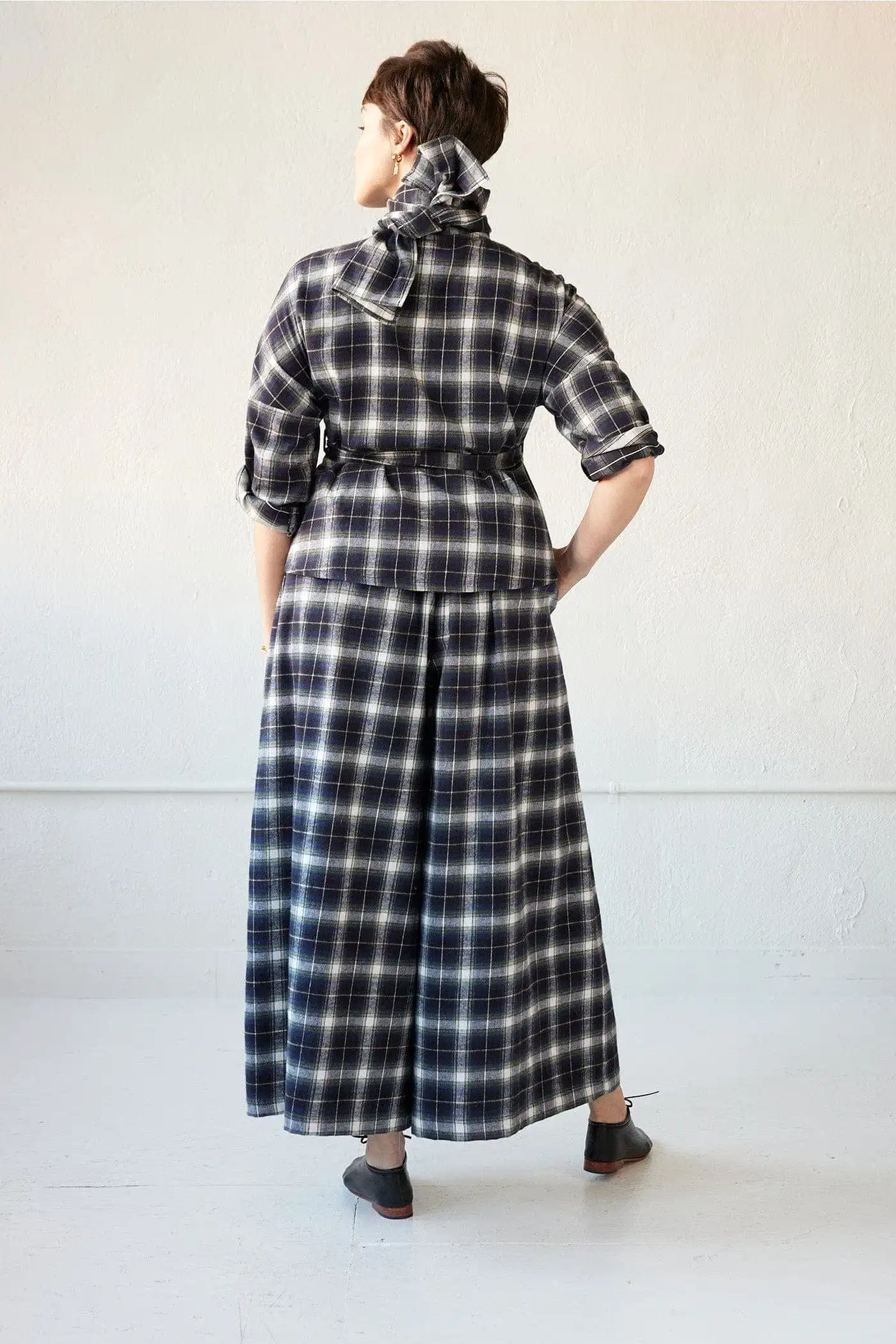 Gretchen Pant in Japanese Flannel