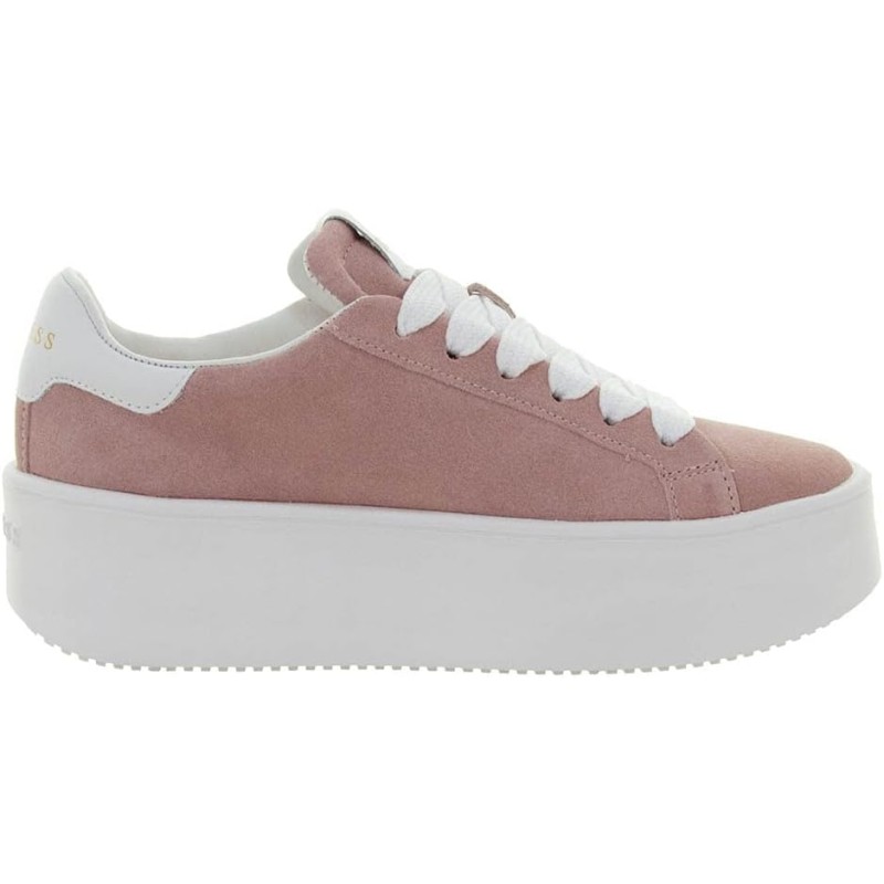 GUESS - Sneaker marilyn vera pelle Rosa - DONNA - GUESS - Tempus Doni