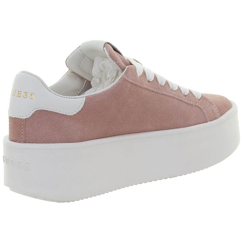 GUESS - Sneaker marilyn vera pelle Rosa - DONNA - GUESS - Tempus Doni